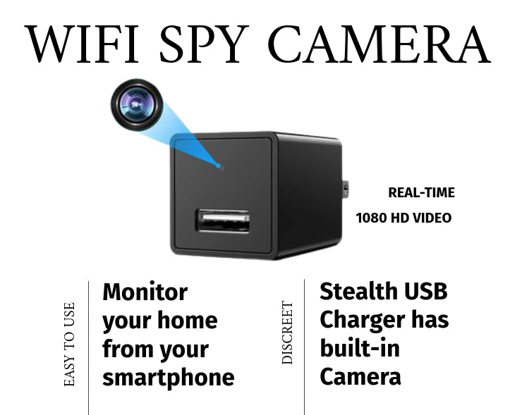 Mini Spy Camera: Covert USB Wall Charger Surveillance